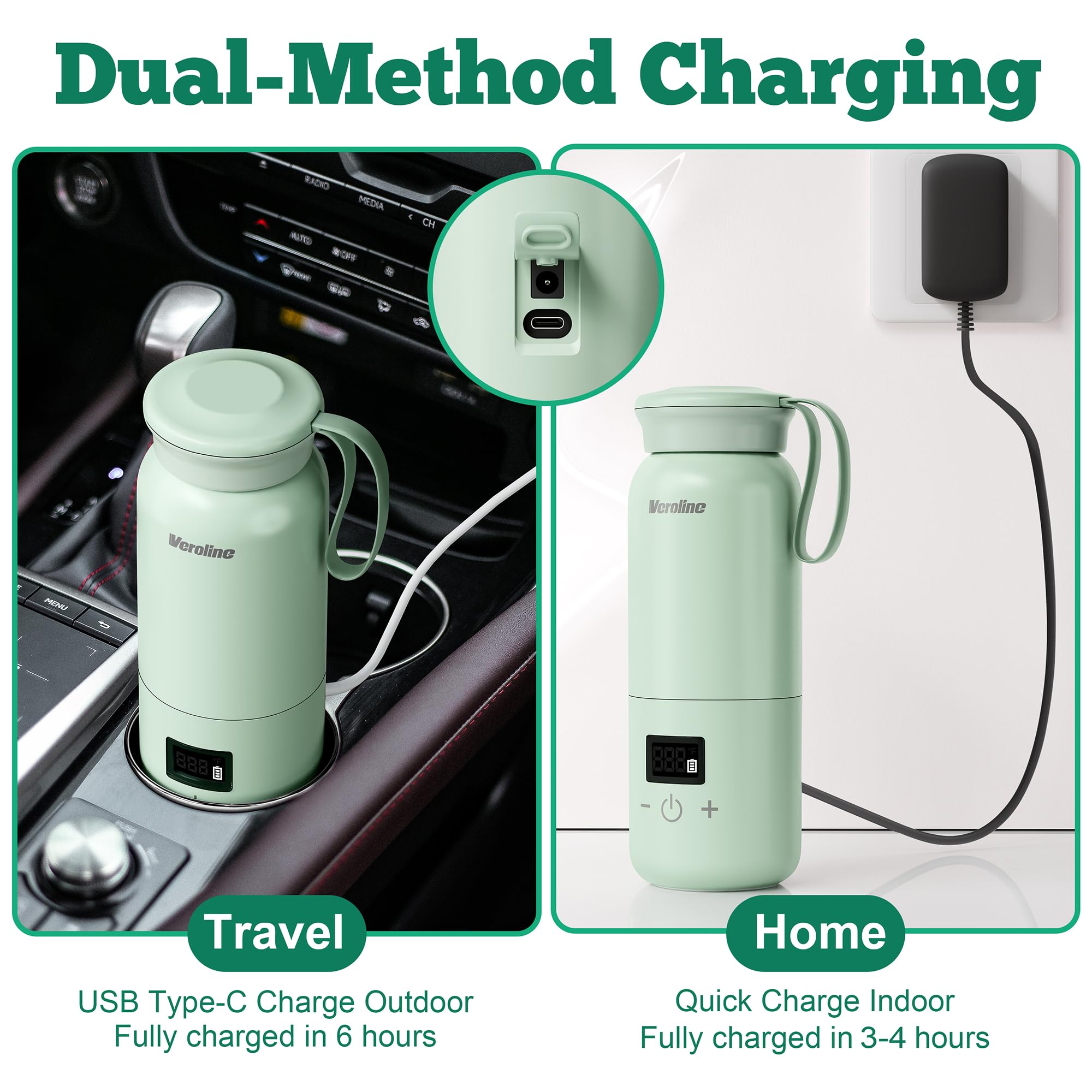 Veroline 4400mAh battery lets you heat multiple bottles between charges