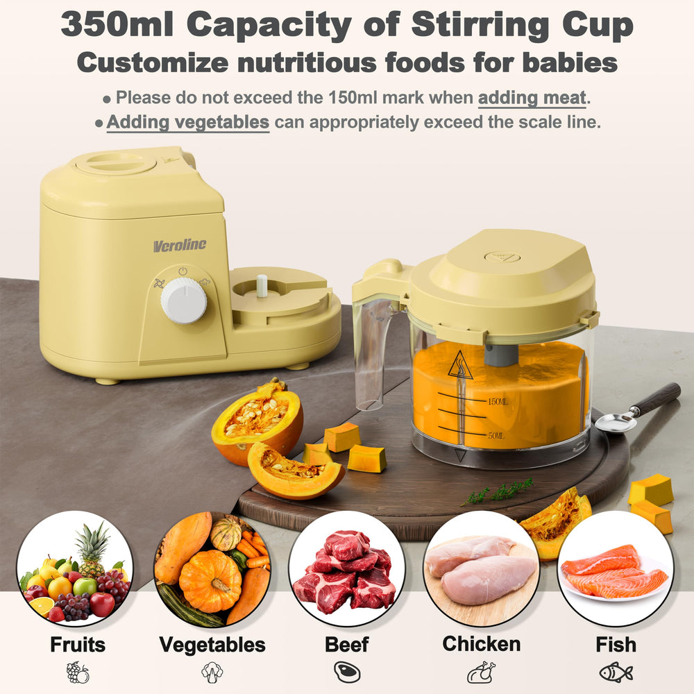 Veroline compact design suits newborns through toddler stages.