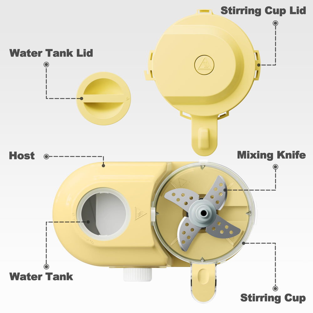 Veroline one-button operation simplifies meal making for busy parents.