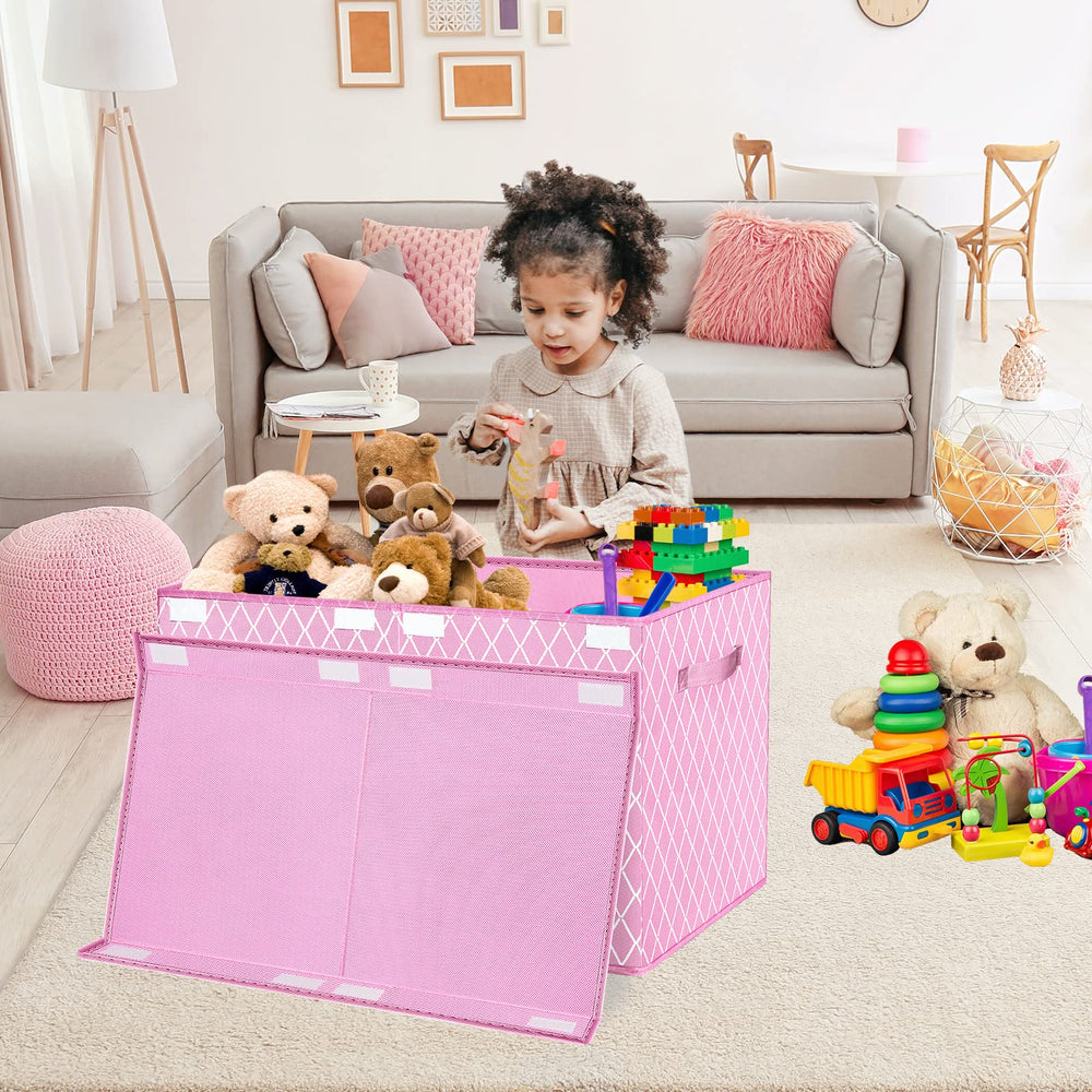 VERONLY multi-purpose storage bin helps organize clothes, blankets, and toys.