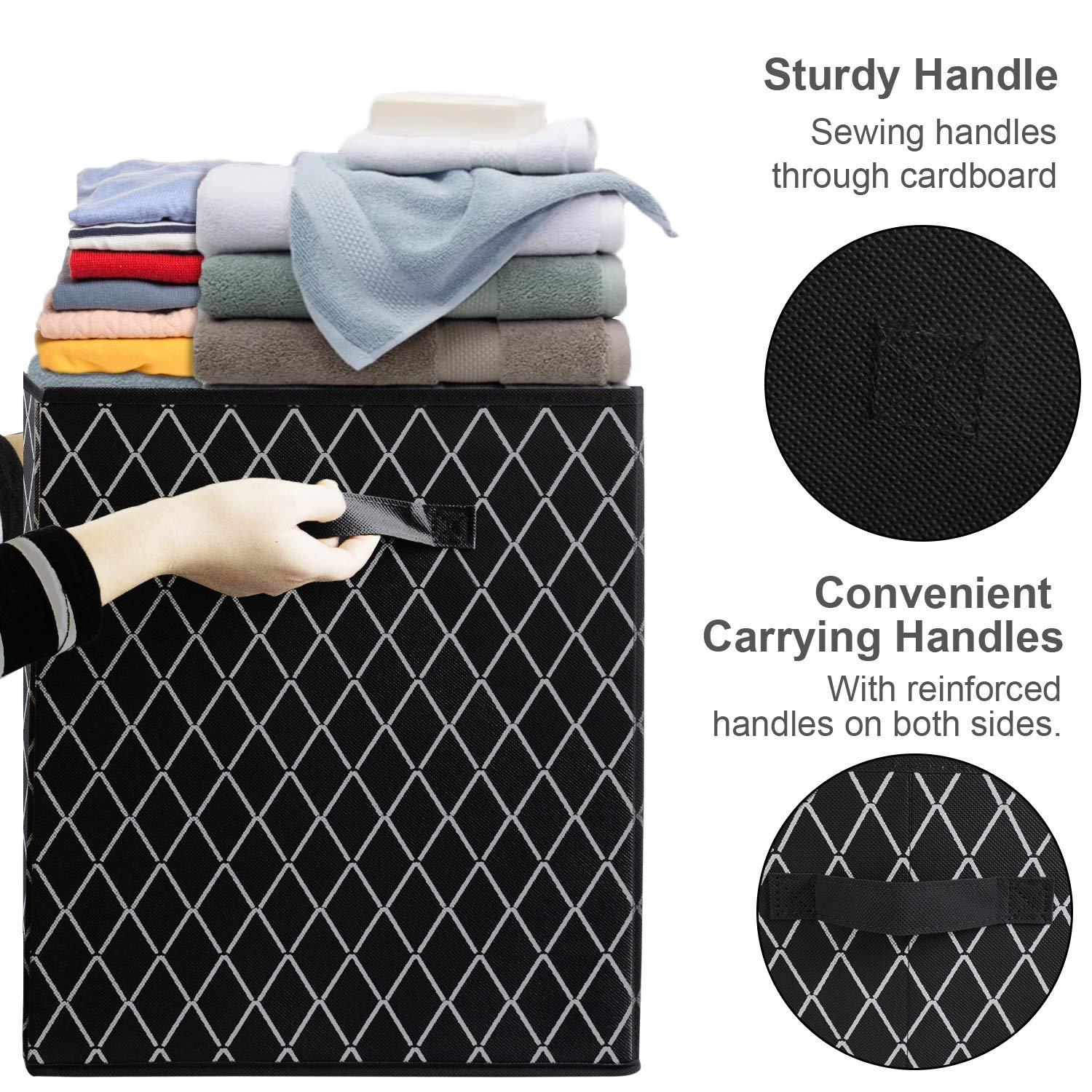 VERONLY box dimensions 24.5 by 13 by 16 inches for ample storage
