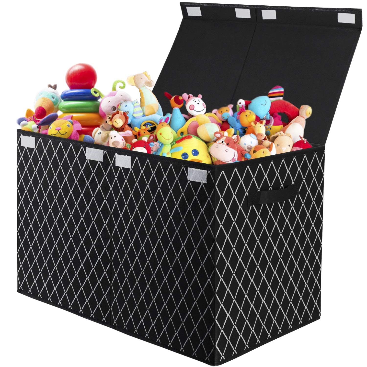 VERONLY collapsible toy chest box in a playroom keeping toys organized