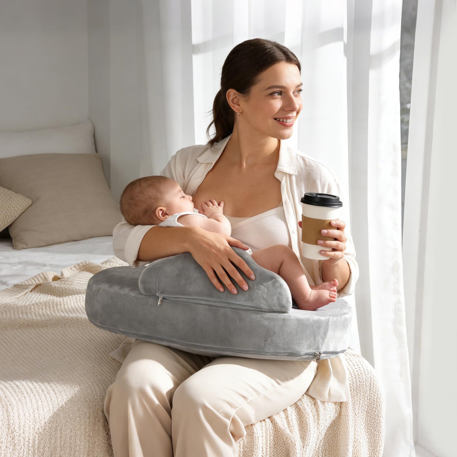VerveBaby one-click adjustable strap fits all caregivers