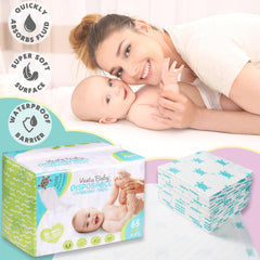 Vesta Baby 65 folds compactly for on-the-go changes in bags.