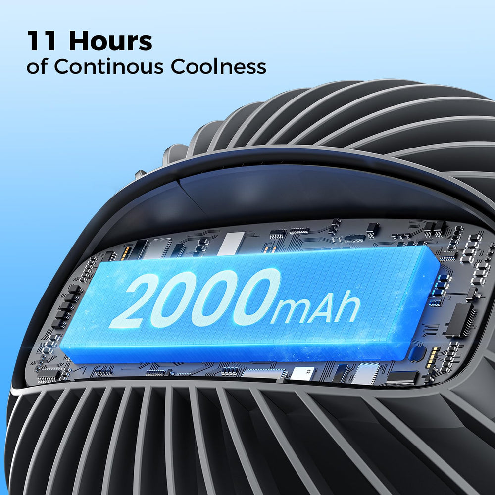 VETIFINAL stroller fan 360 degree rotation enables precise airflow.