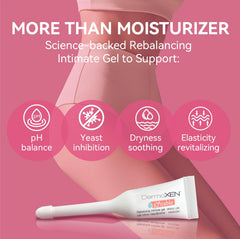 Vevoec Gynable nine pre-filled applicators for on-the-go comfort.