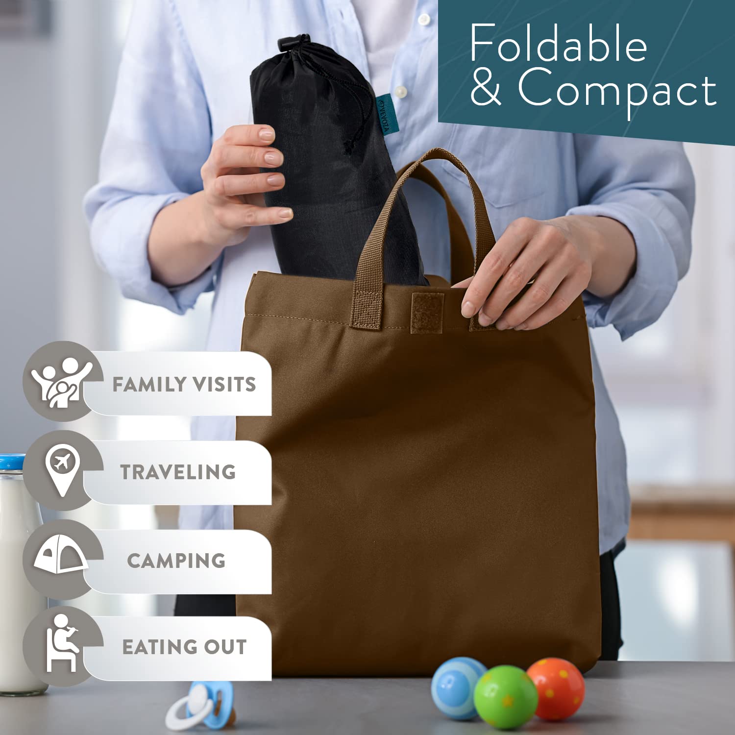 Vevoza durable, machine-washable materials withstand daily use