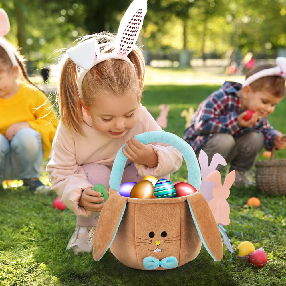 vewicokop bunny Easter basket gift for girls and boys.