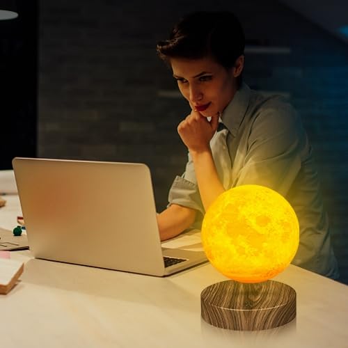 VGAzer Levitating Moon Lamp can be a fun centerpiece during celebrations and gatherings.