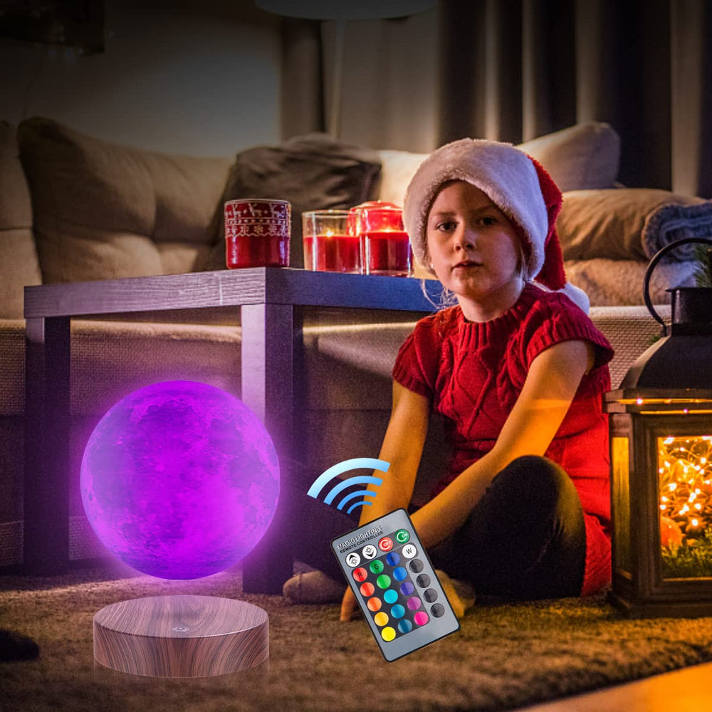 VGAzer Levitating Moon Lamp makes a thoughtful gift for friends and family during holidays.
