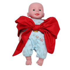 VGEBY newborn swaddle sash in red bow for cozy photo shoots