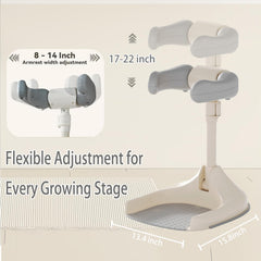 VGIUB Baby Shower Stand anti-slip base keeps child secure on wet surfaces