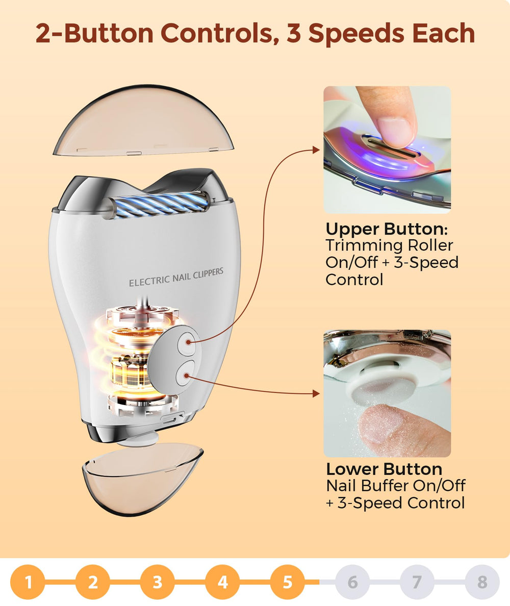 VGVR Three speed dial demonstrates adaptable trimming for all ages