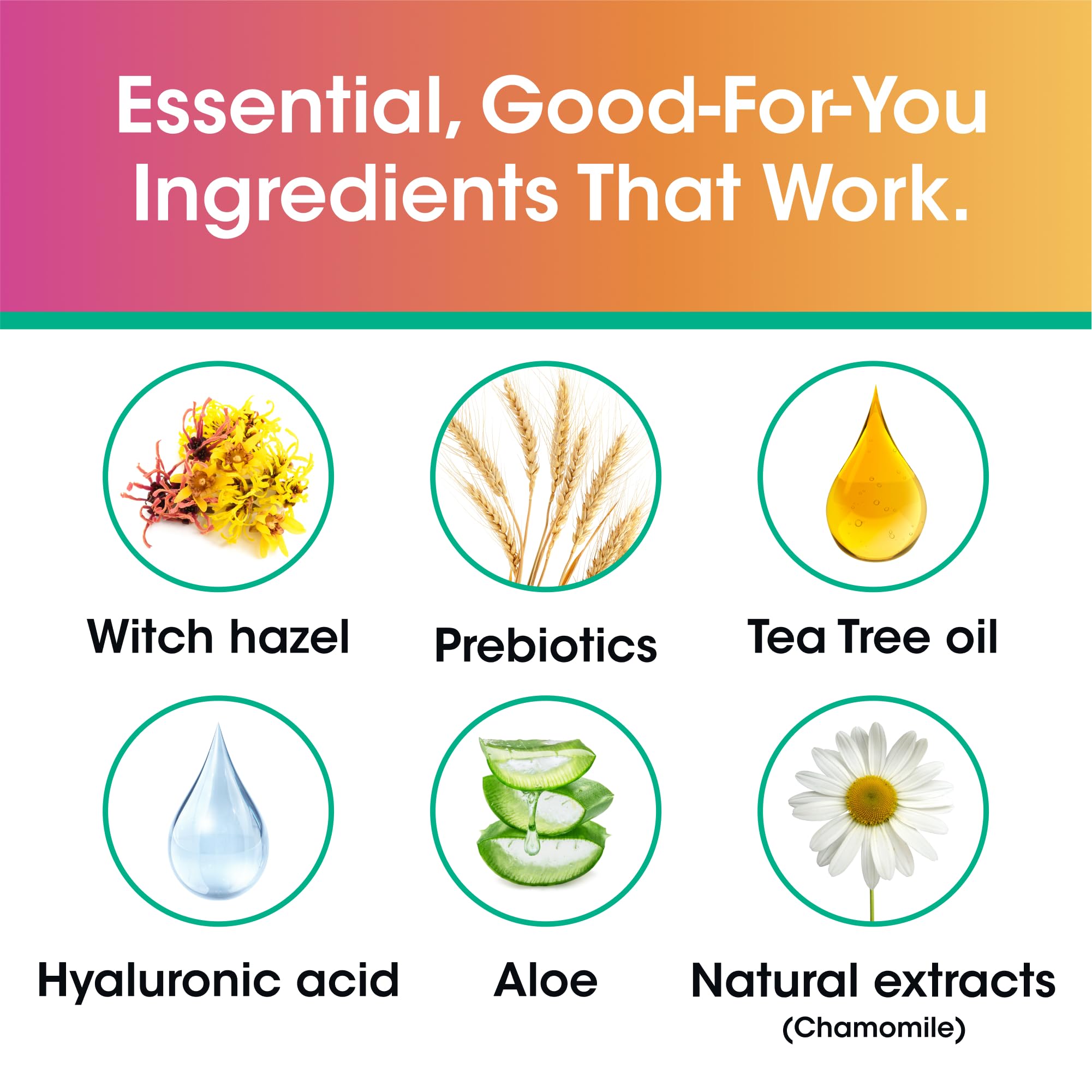 vH essentials odor-control feature close-up for lasting confidence.