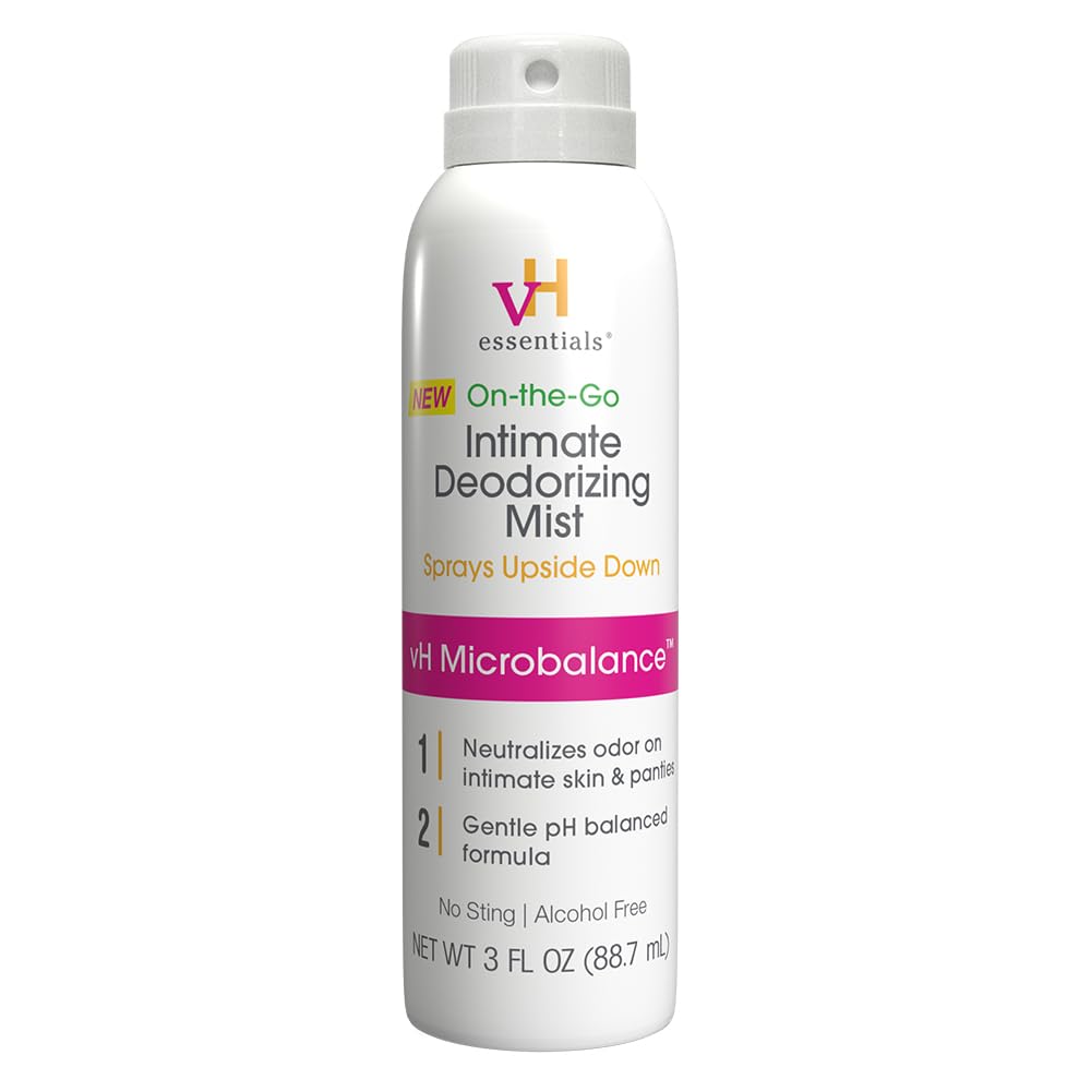 vH essentials Feminine Mist bottle 3oz ready for discreet on-the-go refresh