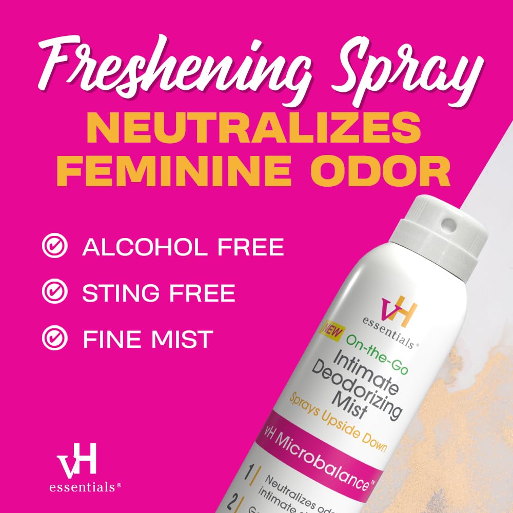 vH essentials Feminine Mist travel-3oz can for travel refreshment