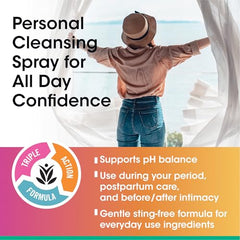 vH essentials pH-balancing lactic acid profile showing mild formula for daily use