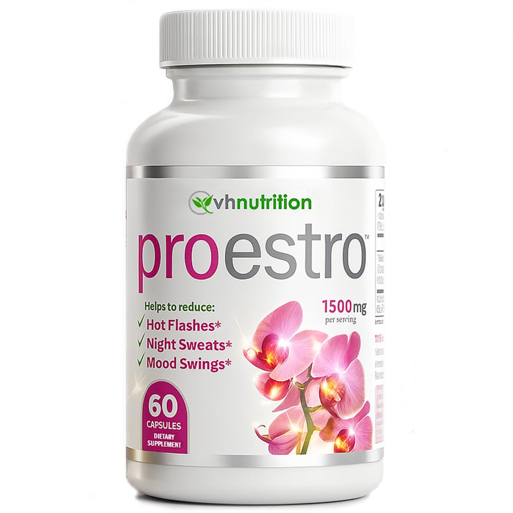 VH Nutrition PROESTRO bottle front showing packaging and product name for estrogen support