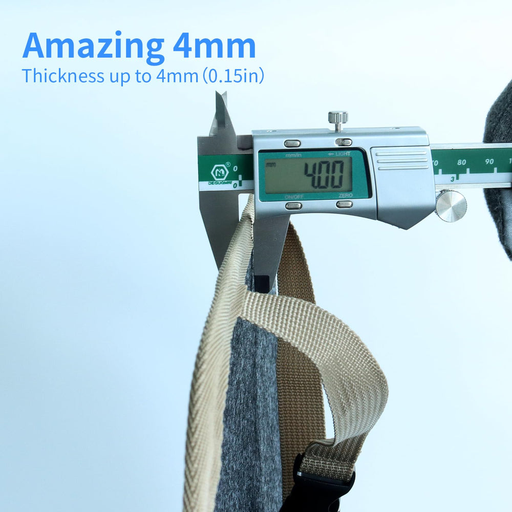 Thick stitching reinforces Viaviat seat protector for heavy use