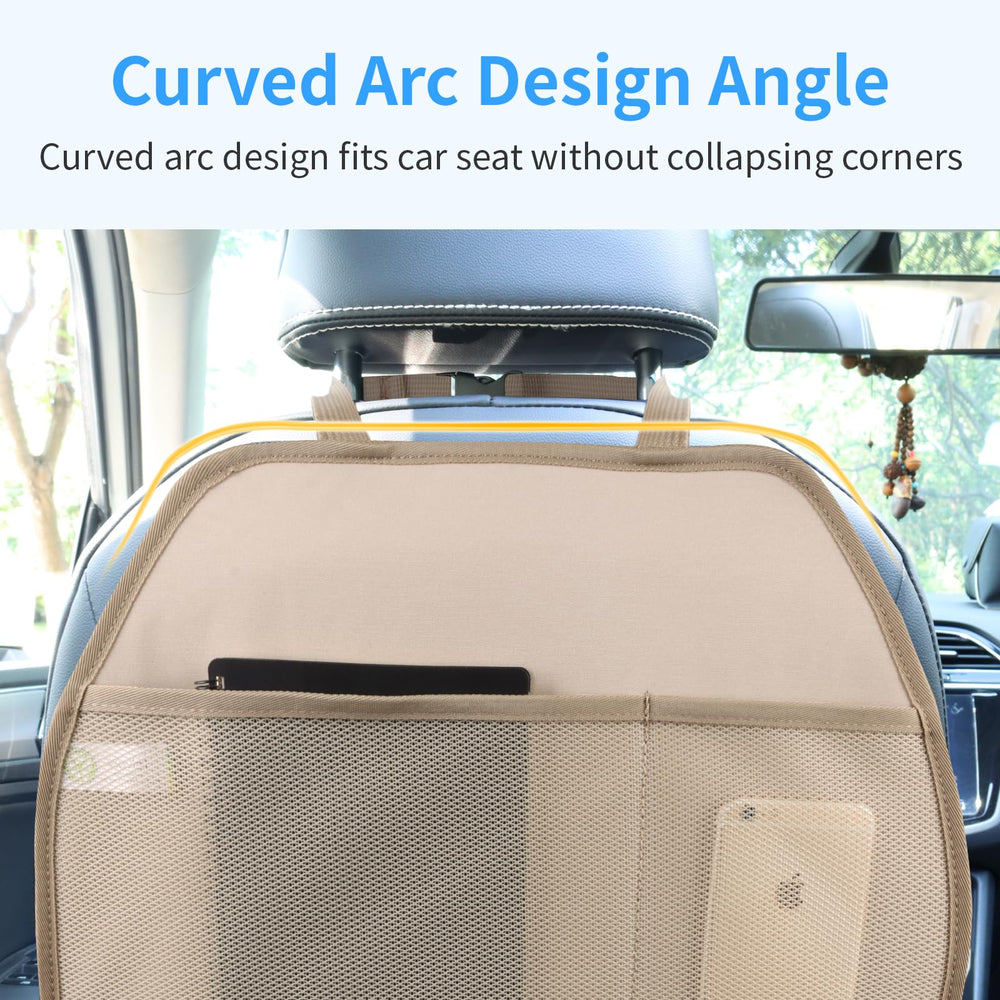 Water-resistant Oxford cloth on Viaviat protector keeps cleaning simple