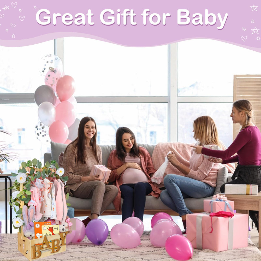 Vibaruta versatile gift basket for new parents, a keepsake option.