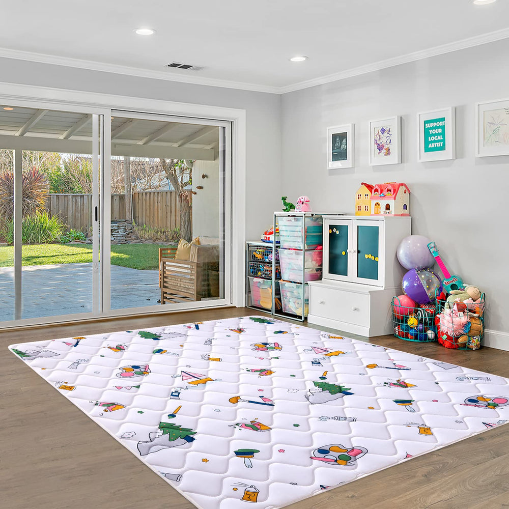 Vibe bear anti-slip surface helps prevent slips during active play.