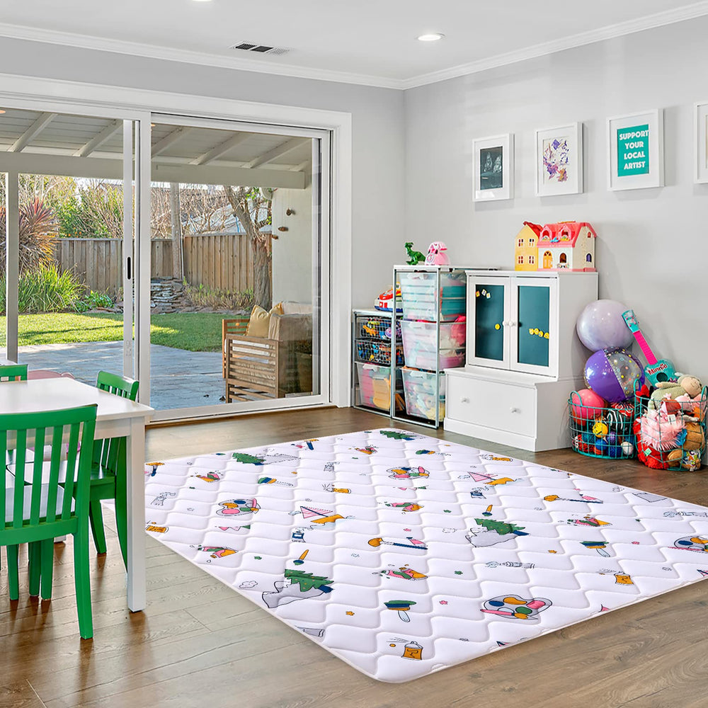 Vibe Bear family playtime on an extra-large mat