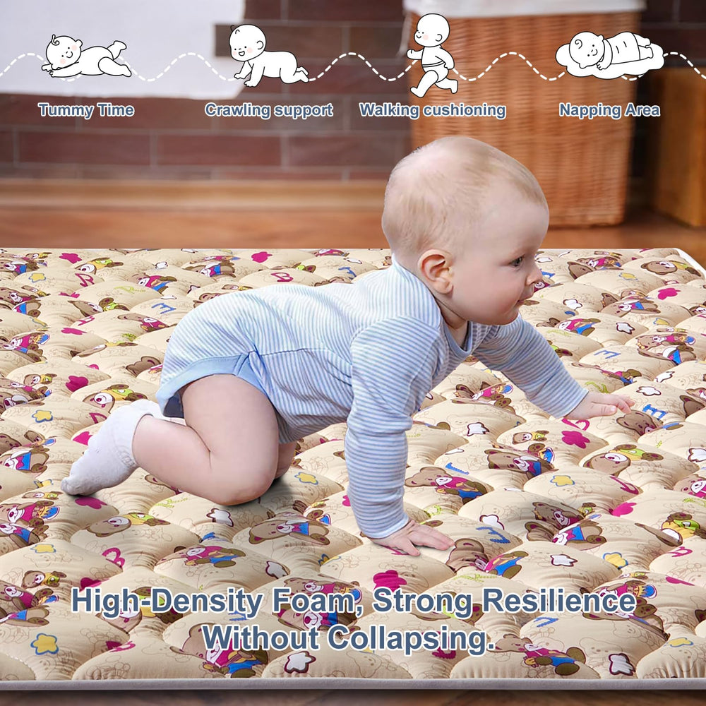 Vibe Bear anti-slip surface during tummy time for added stability