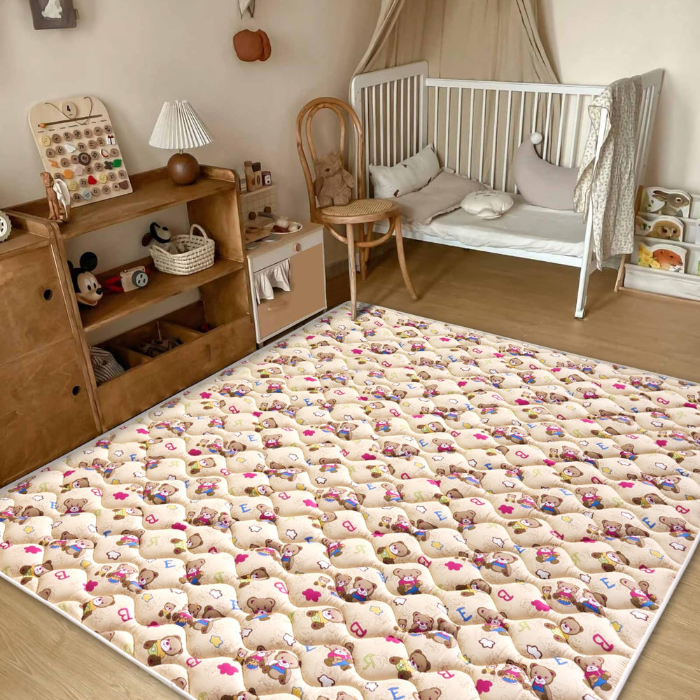 Vibe Bear foldable mat for compact storage when not used.