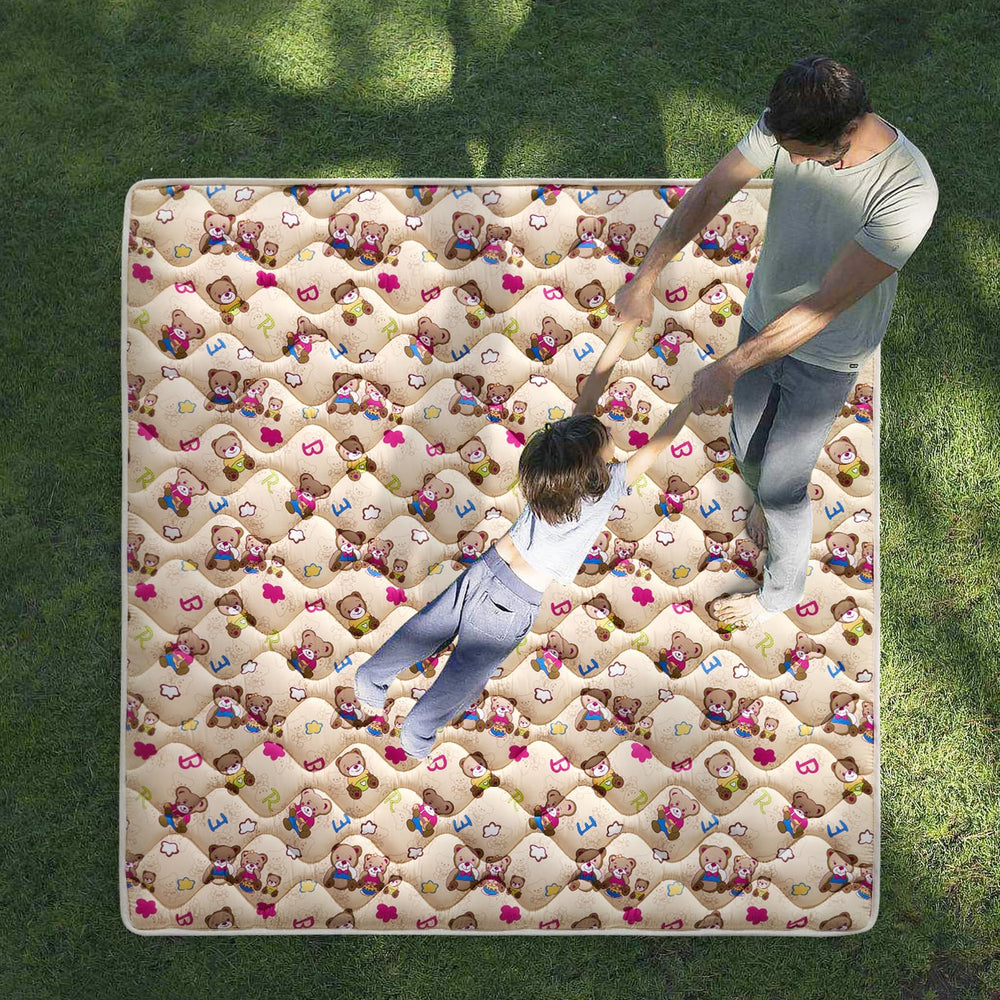 Vibe Bear machine-washable mat for simple cleaning after playtime.