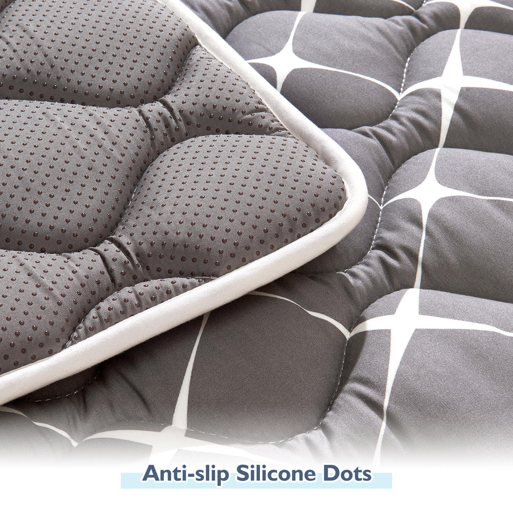Vibe Bear non-slip back design secures mat on any floor surface.