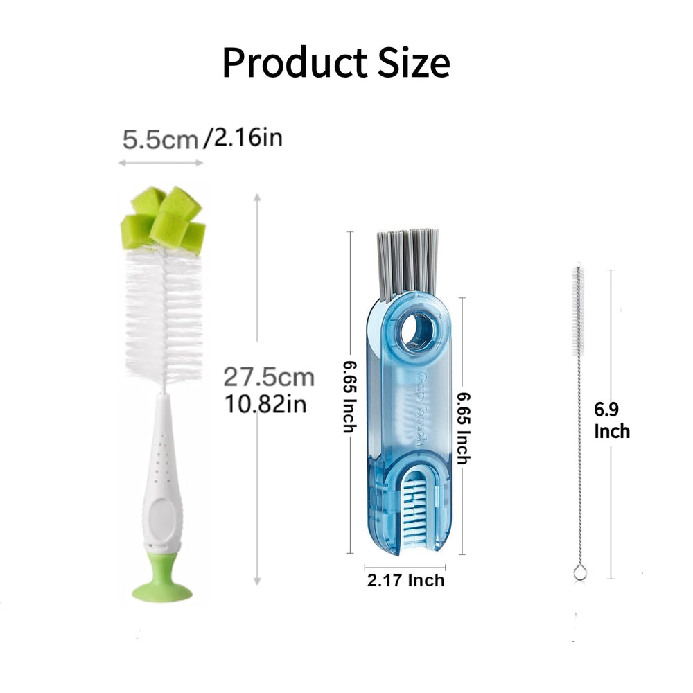Vibkow 4-in-1 bottle-cleaner kit for versatile cleaning options