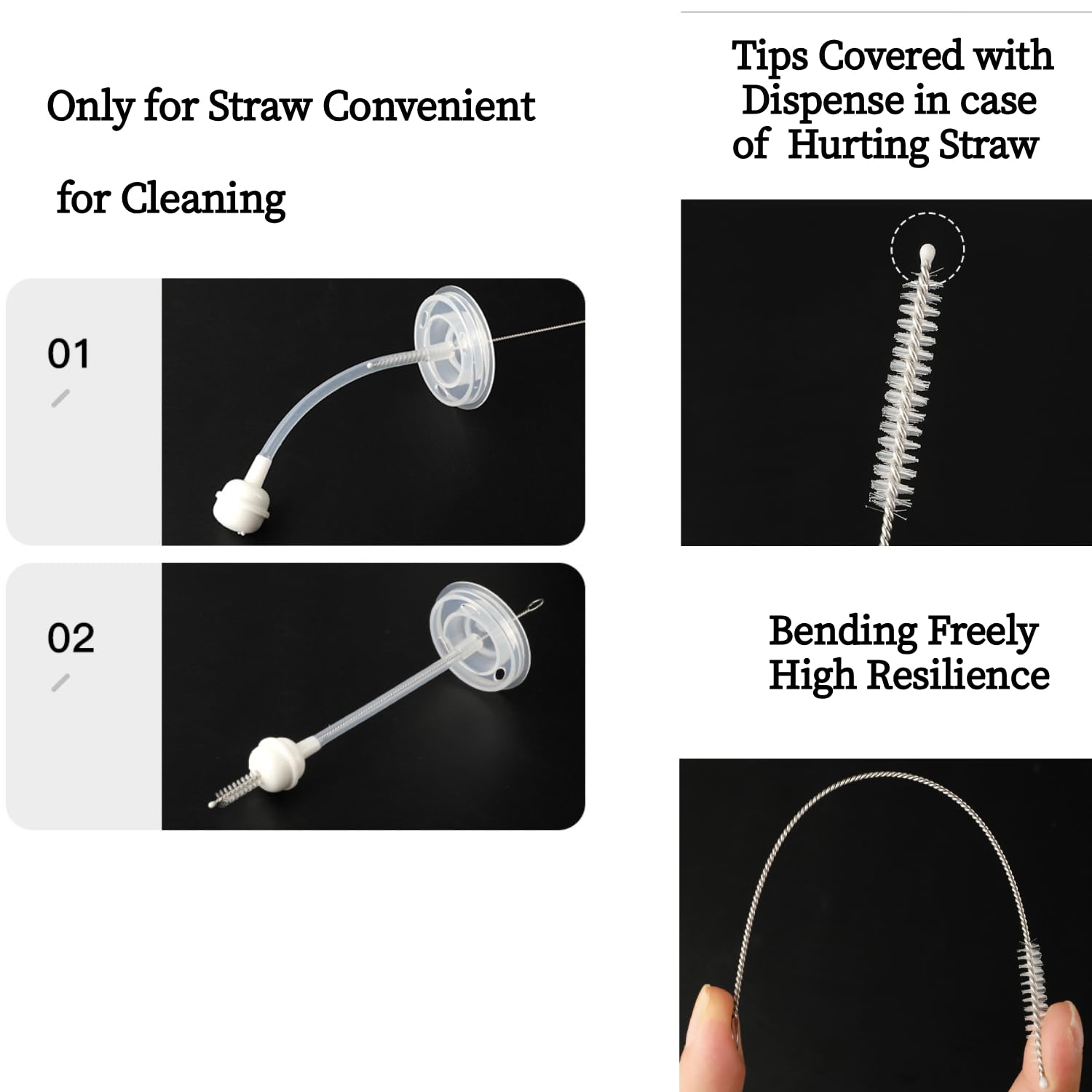 Vibkow kitchen-cleaning utility bottle washer for dishes and cups