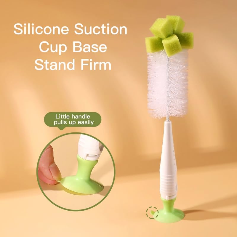 Vibkow silicone cleaning brush made from durable materials