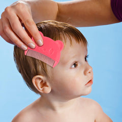 VICASKY cradle cap comb close-up shows fine teeth for delicate scalp.