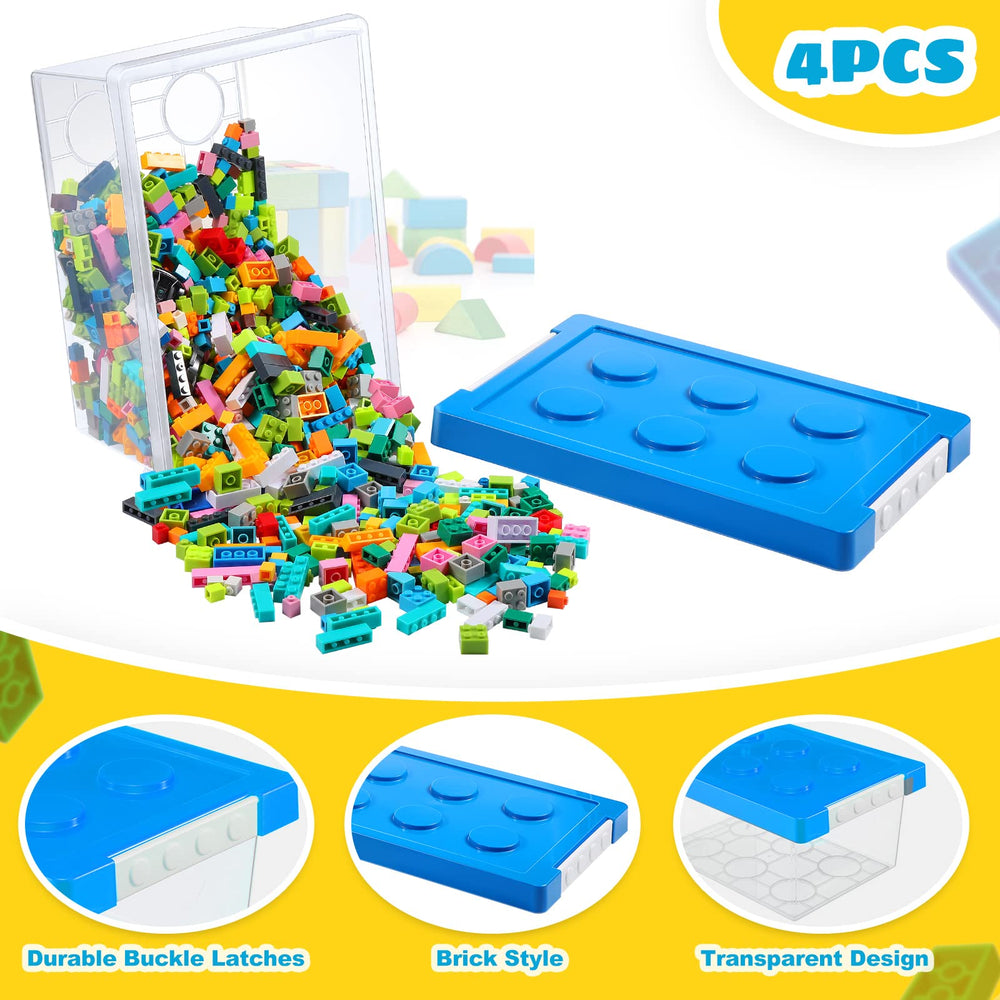 Vicenpal clear-view brick bin highlights contents at a glance