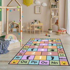 VICIKOIA washable play mat simplifies cleanup after busy learning sessions.