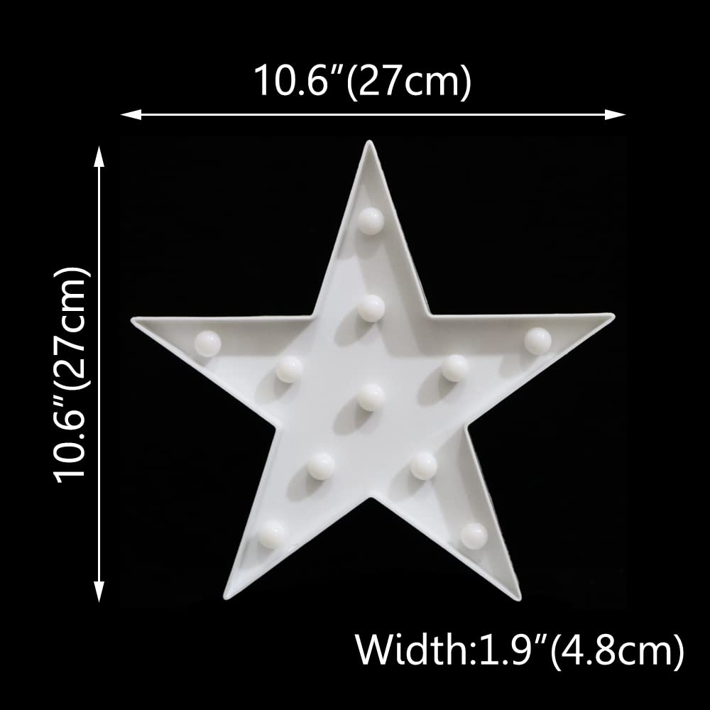 Vicila nursery star light decor adds charm to a kid's room.
