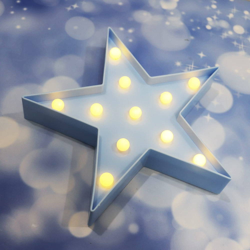 Vicila star-shaped lamp with warm white LEDs offers safe kid lighting