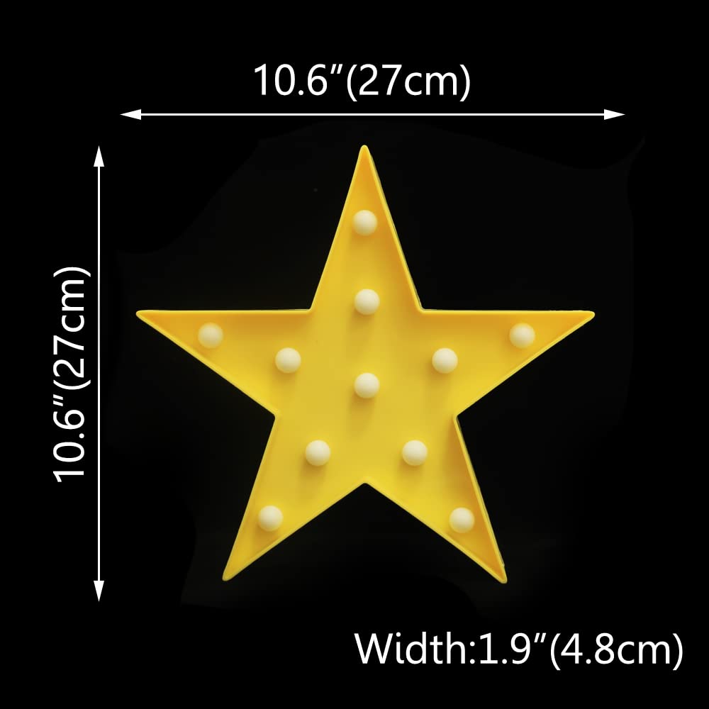 Vicila warm white LED star light creates a cozy ambiance in a nursery.