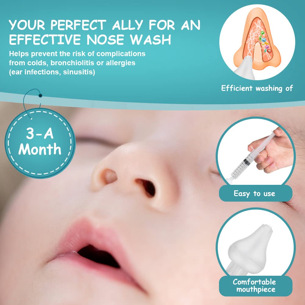 Vicloon baby nose care promotes clearer breathing over time.