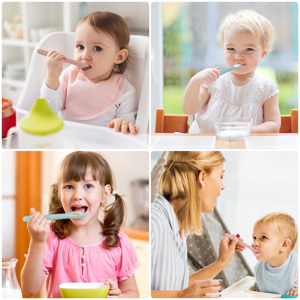 Vicloon portable baby feeding utensils ideal for home and travel.