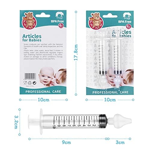 Vicloon portable irrigator bottle, 10 ml for easy saline washes.