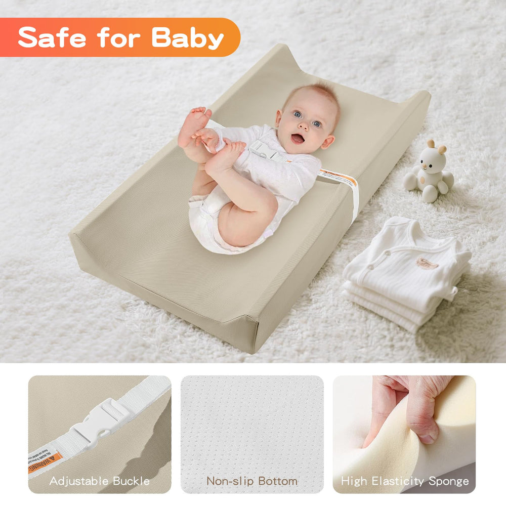 Vicorise travel foldable changing pad for easy storage on the go