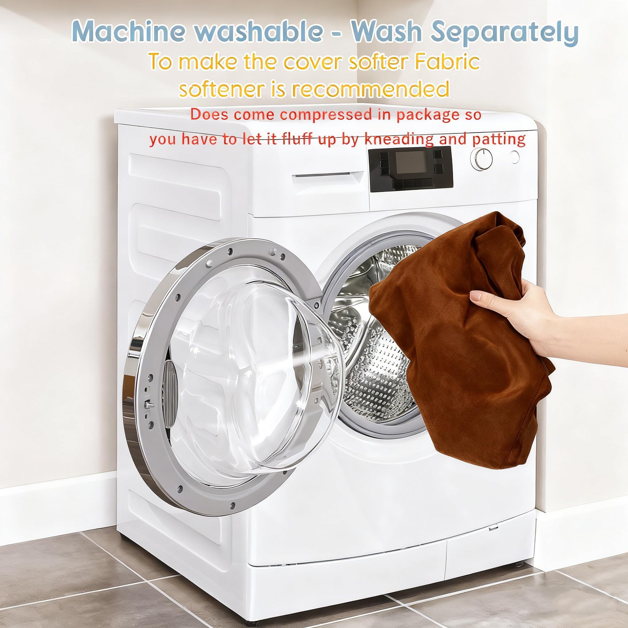 Vicorise baby lounger machine washable cover for easy laundry