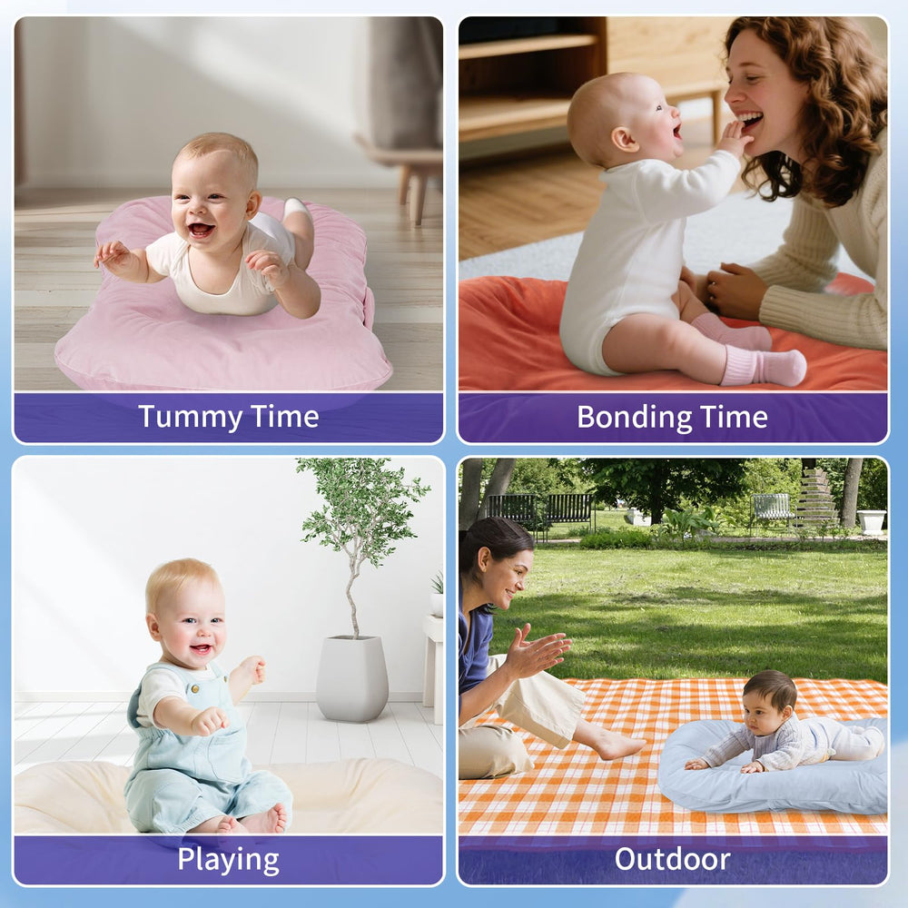 Vicorise baby lounger travel-friendly design fits busy families.
