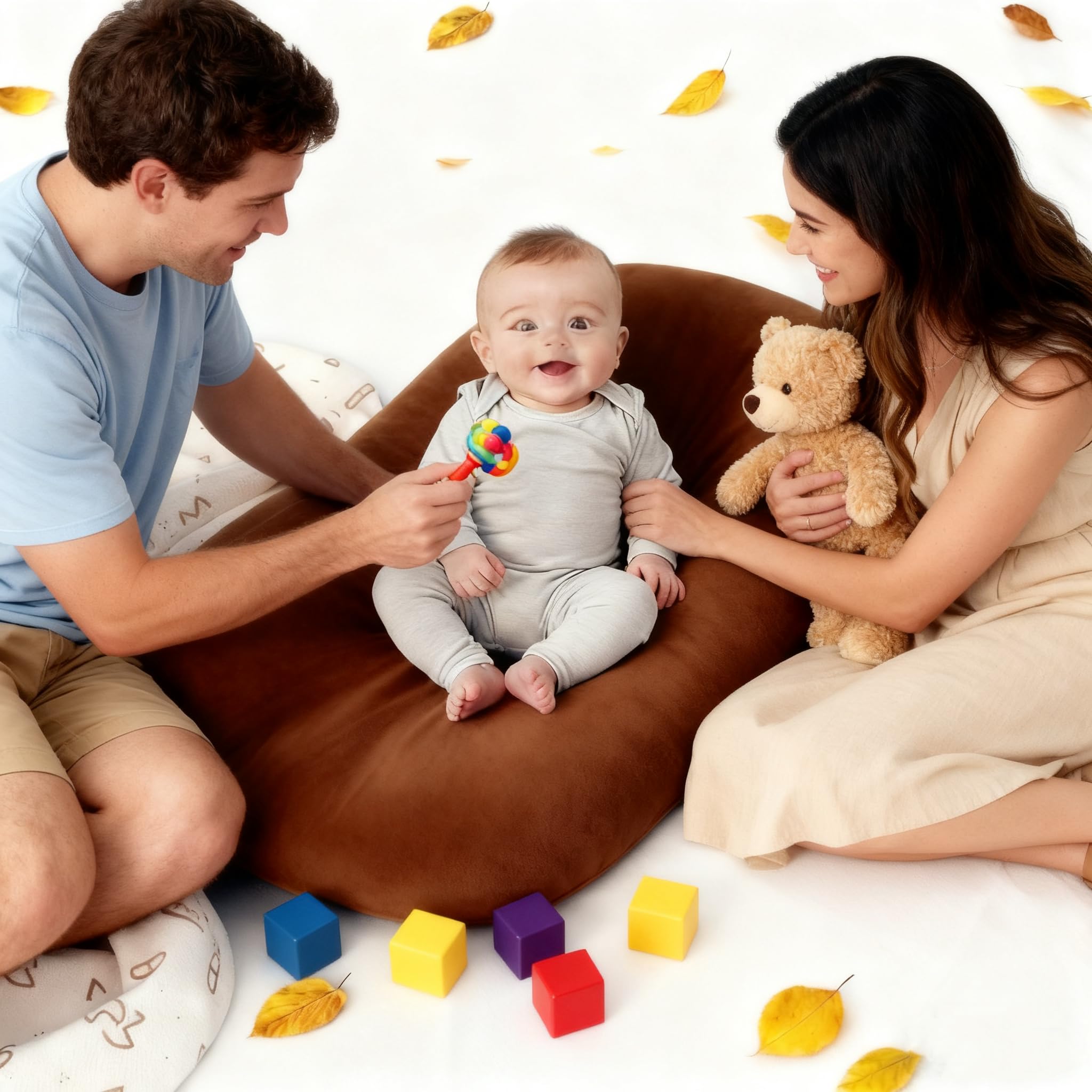Vicorise baby lounger vacuum-packaged for compact shipping and protection
