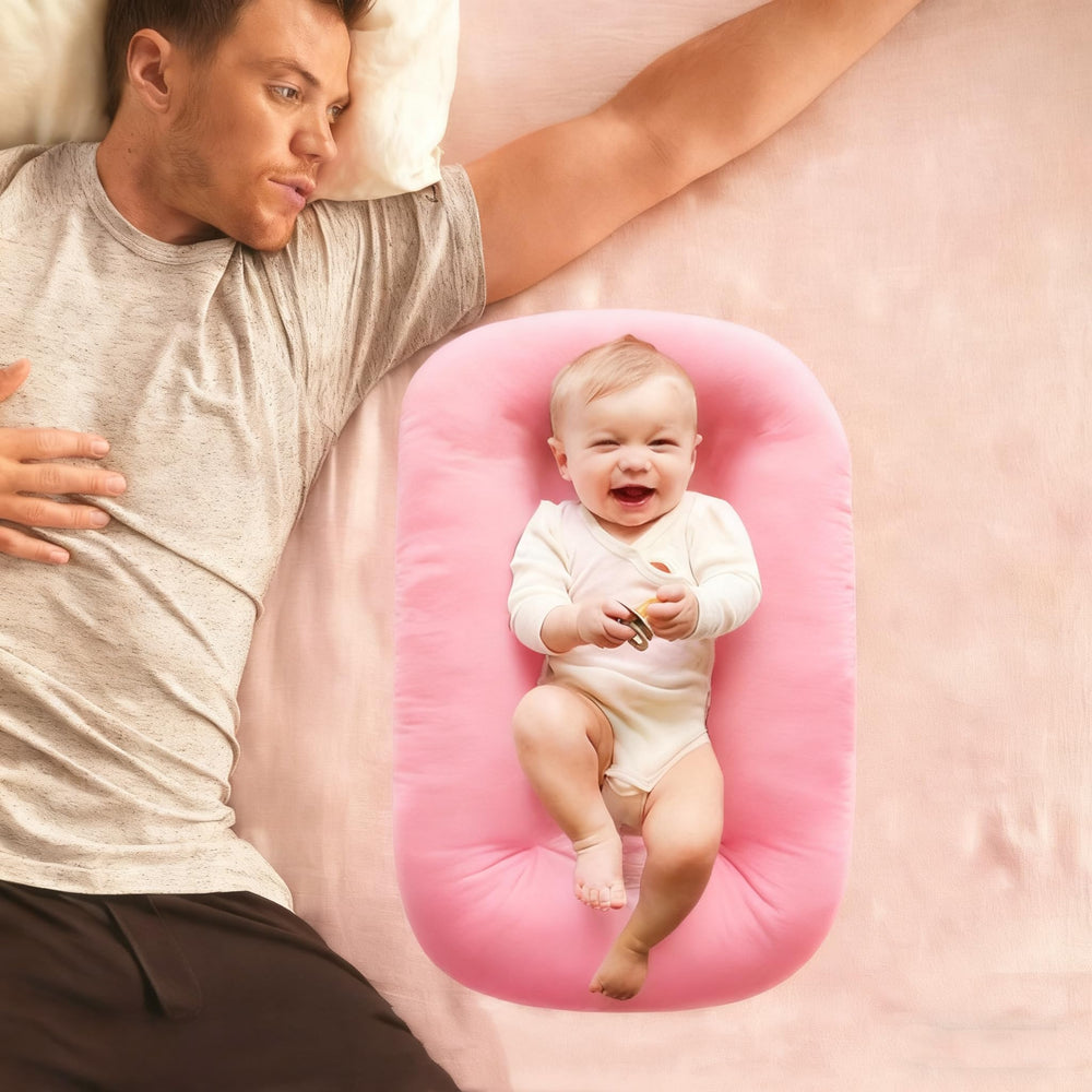Vicorise play mat top view shows roomy tummy time space and color options.