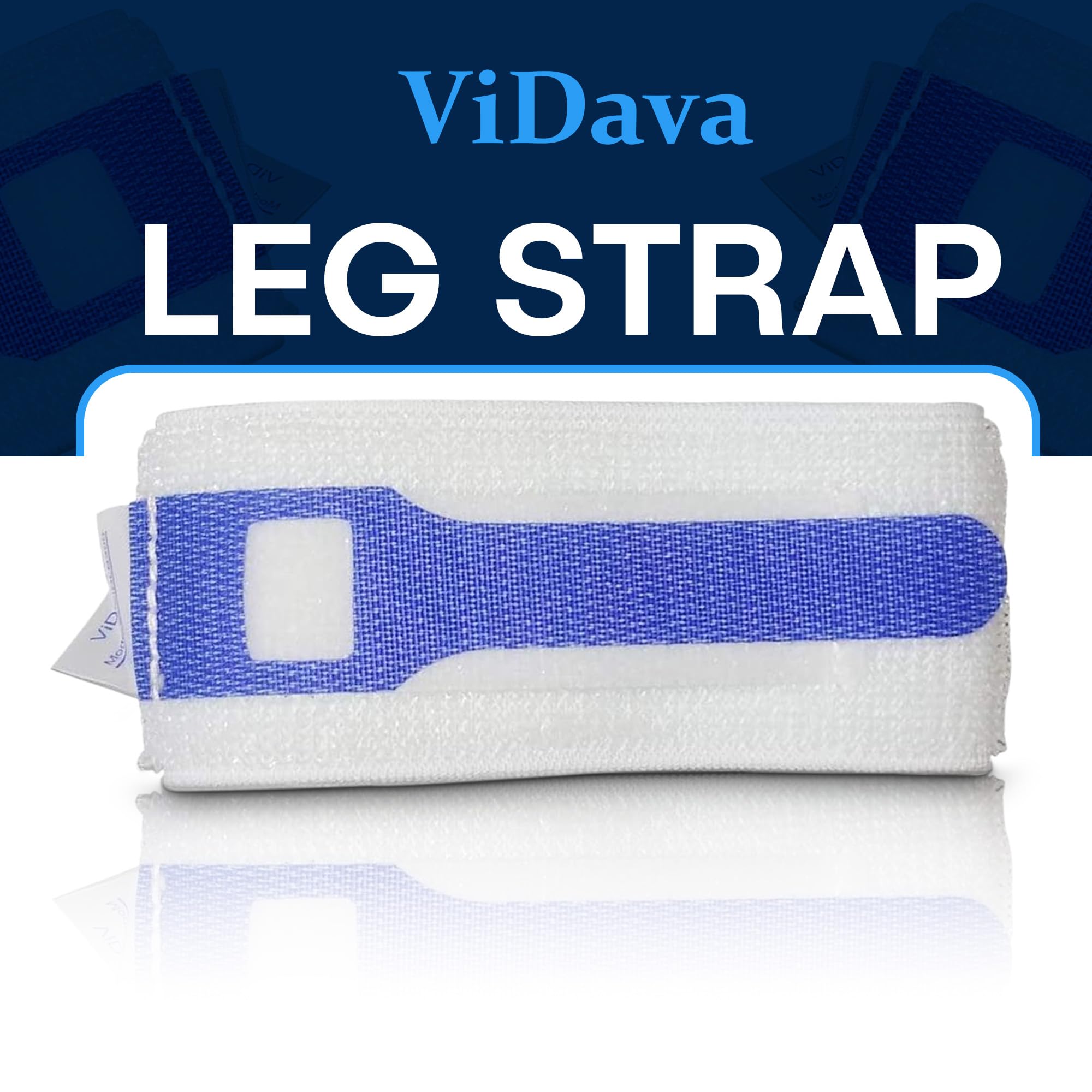 ViDava strap worn under clothing for discreet, secure catheter support.