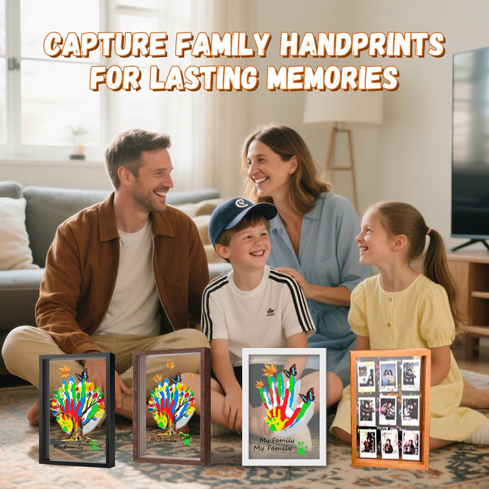 VidwanHome baby handprint trace captured for a timeless keepsake frame.